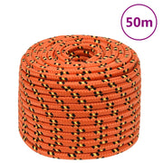 Brodski konop narančasti 12 mm 50 m od polipropilena