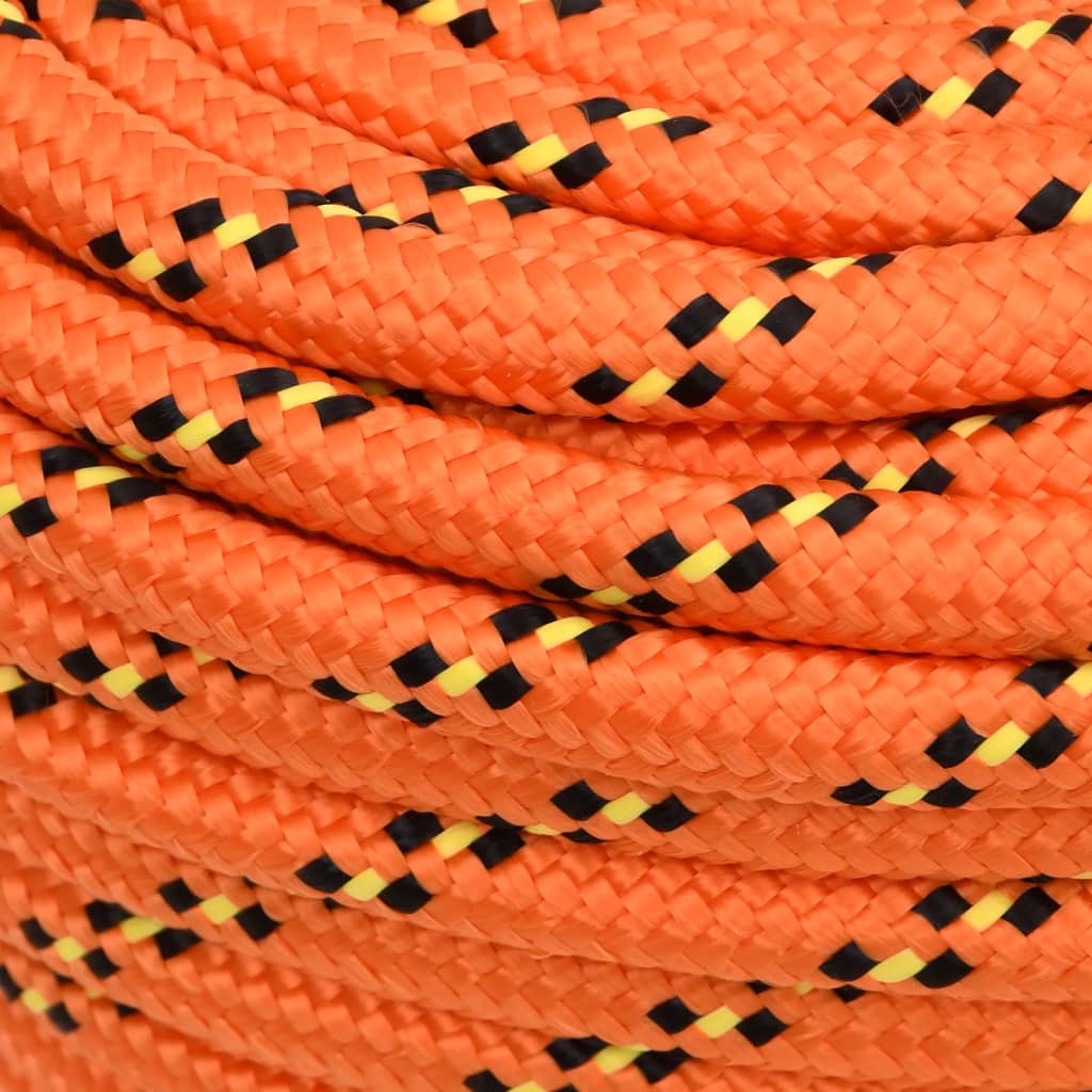 Brodski konop narančasti 18 mm 25 m od polipropilena