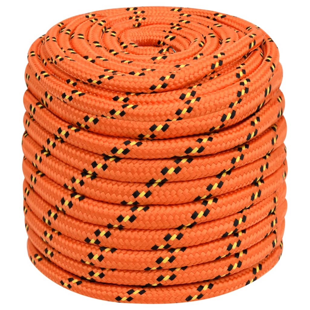 Brodski konop narančasti 18 mm 100 m od polipropilena