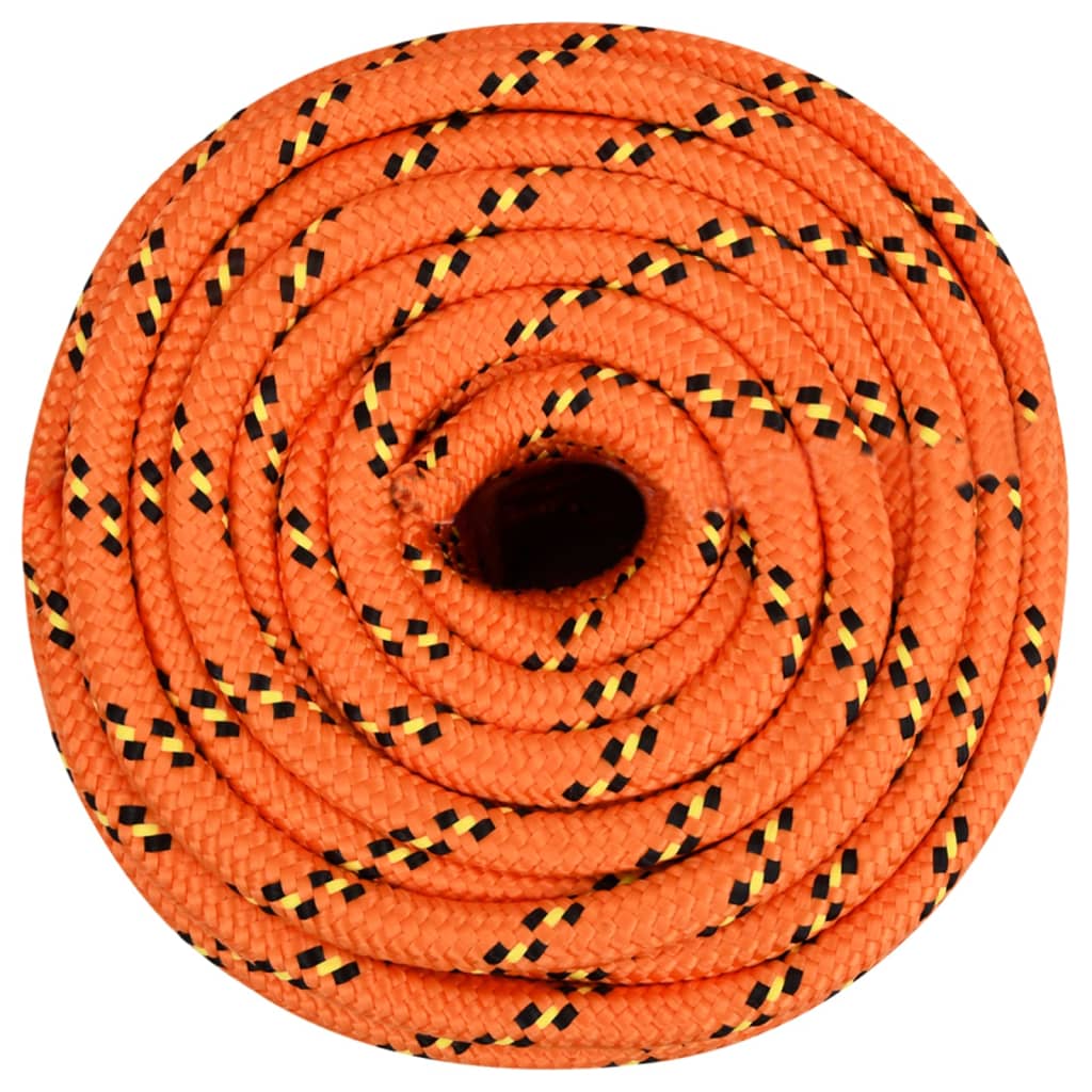 Brodski konop narančasti 18 mm 100 m od polipropilena