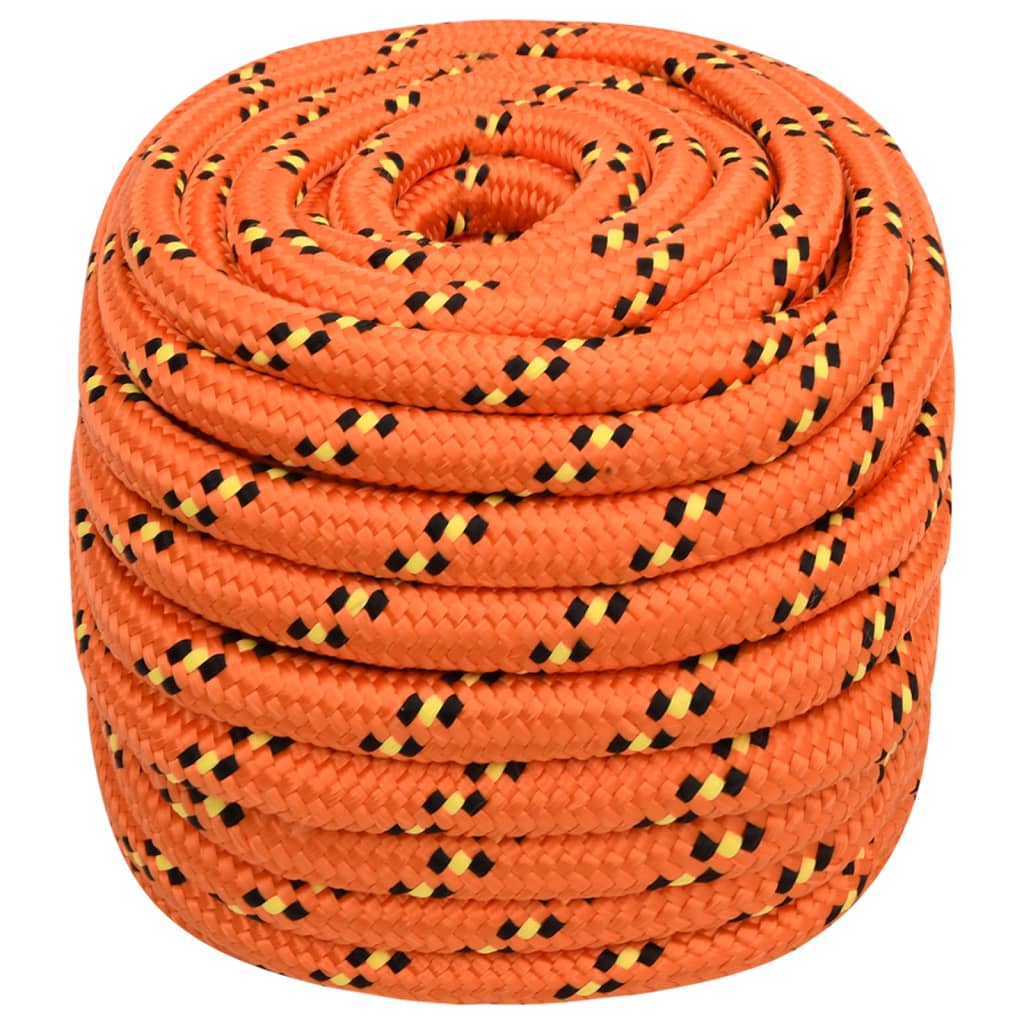 Brodski konop narančasti 20 mm 25 m od polipropilena