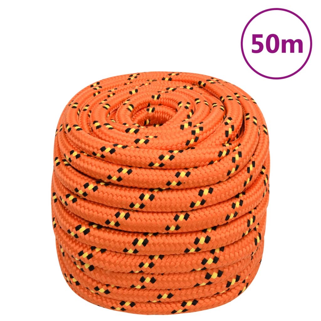 Brodski konop narančasti 20 mm 50 m od polipropilena