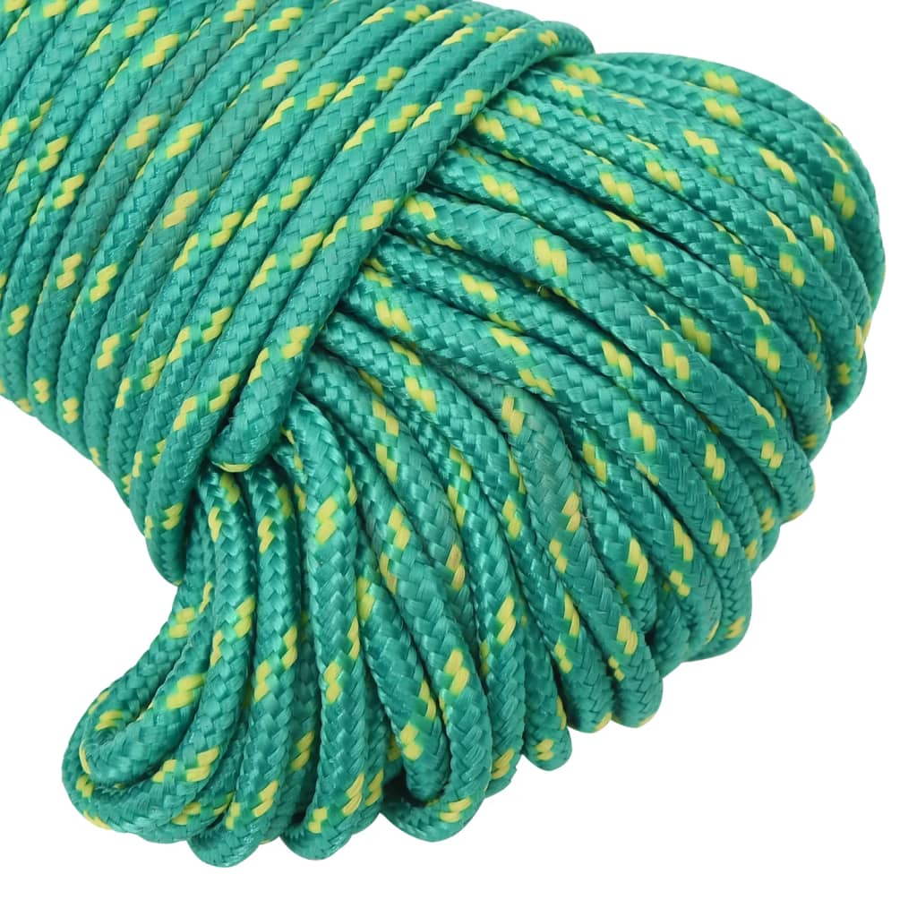 Brodski konop zeleni 4 mm 50 m od polipropilena