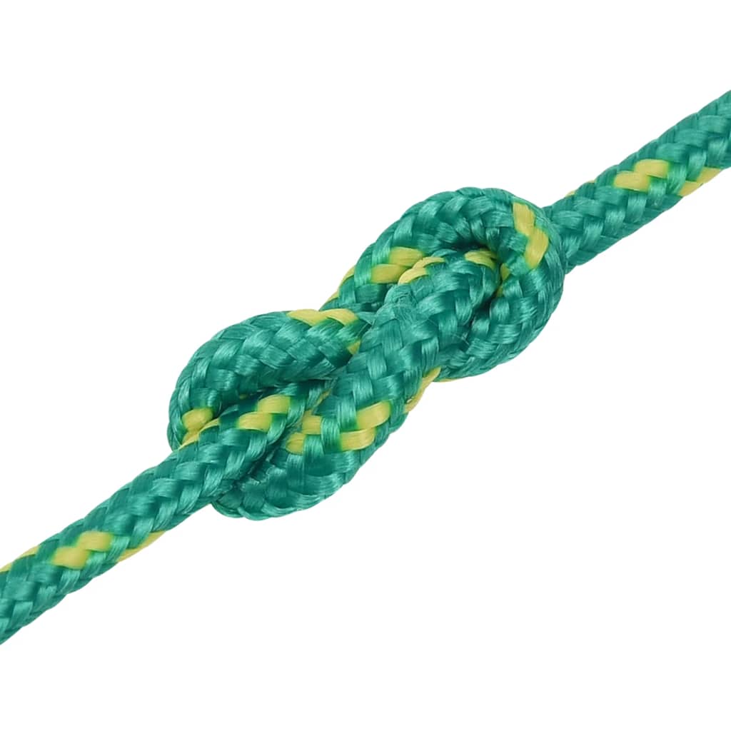Brodski konop zeleni 4 mm 100 m od polipropilena
