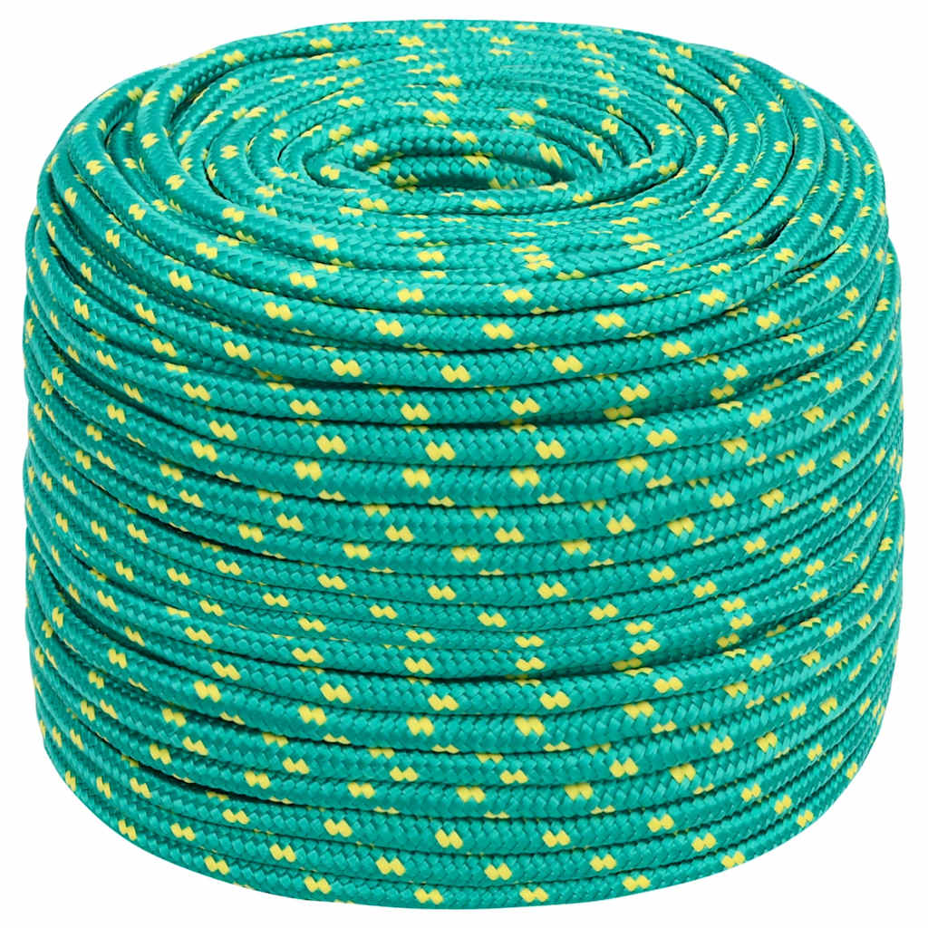 Brodski konop zeleni 10 mm 50 m od polipropilena