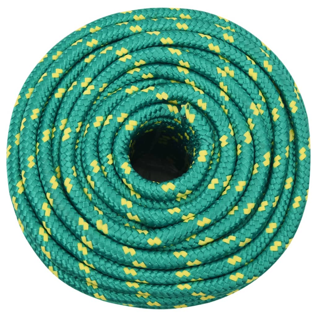 Brodski konop zeleni 14 mm 50 m od polipropilena