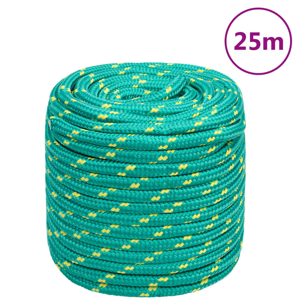 Brodski konop zeleni 18 mm 25 m od polipropilena