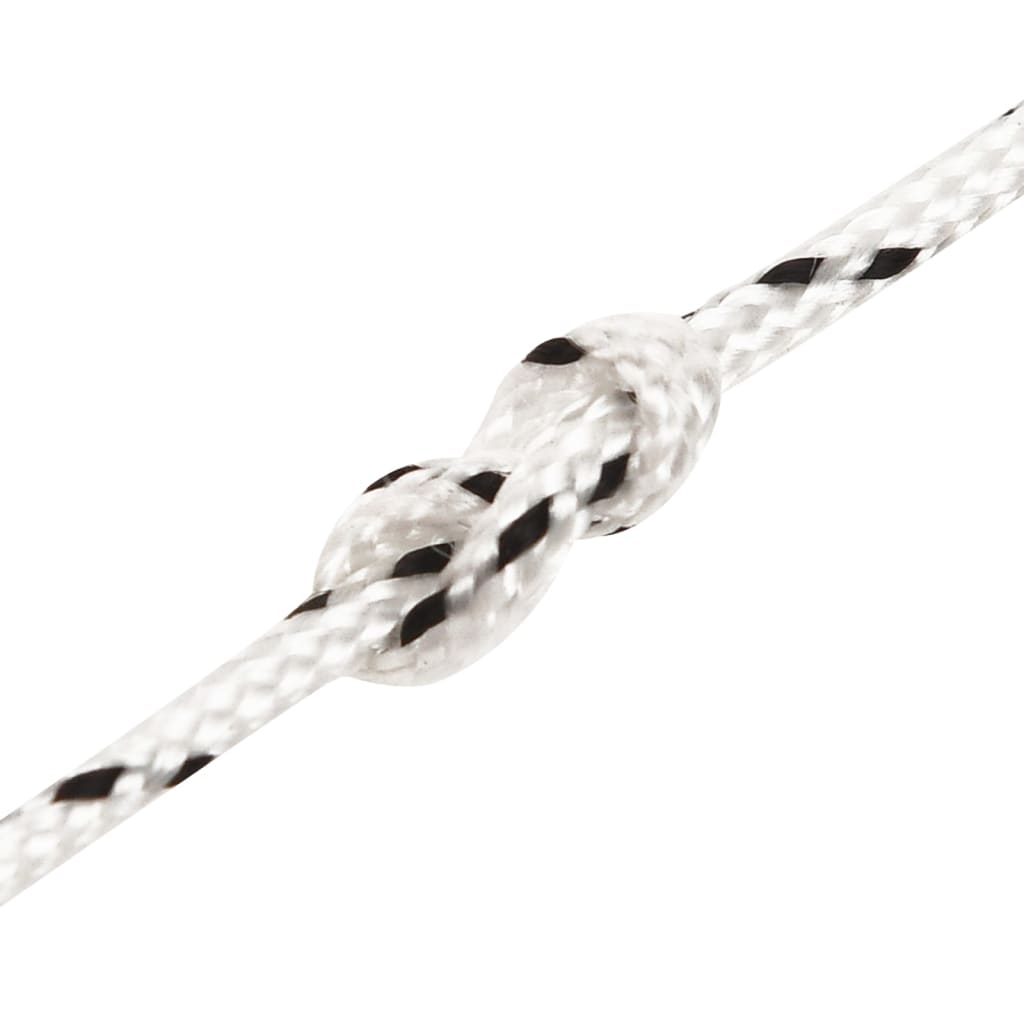 Pleteni brodski konop bijeli 2 mm x 500 m poliesterski