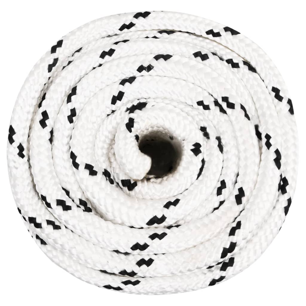 Radno uže bijeli 18 mm 50 m poliestersko