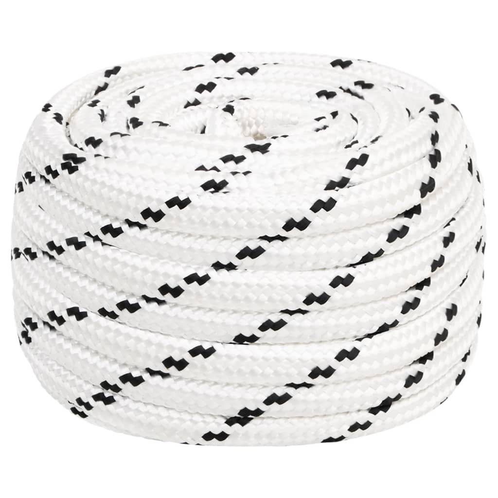 Radno uže bijeli 18 mm 100 m poliestersko