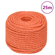 Radno uže narančasti 12 mm 25 m od polipropilena