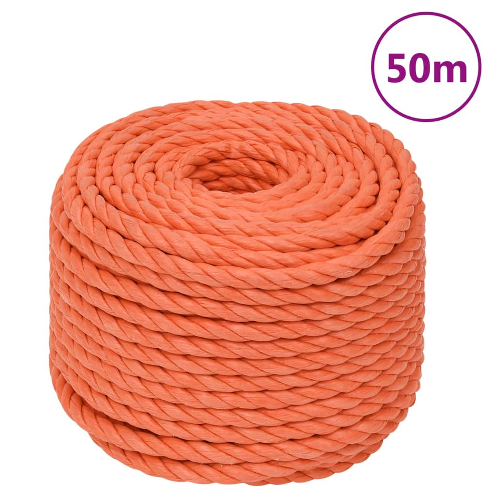 Radno uže narančasti 16 mm 50 m od polipropilena