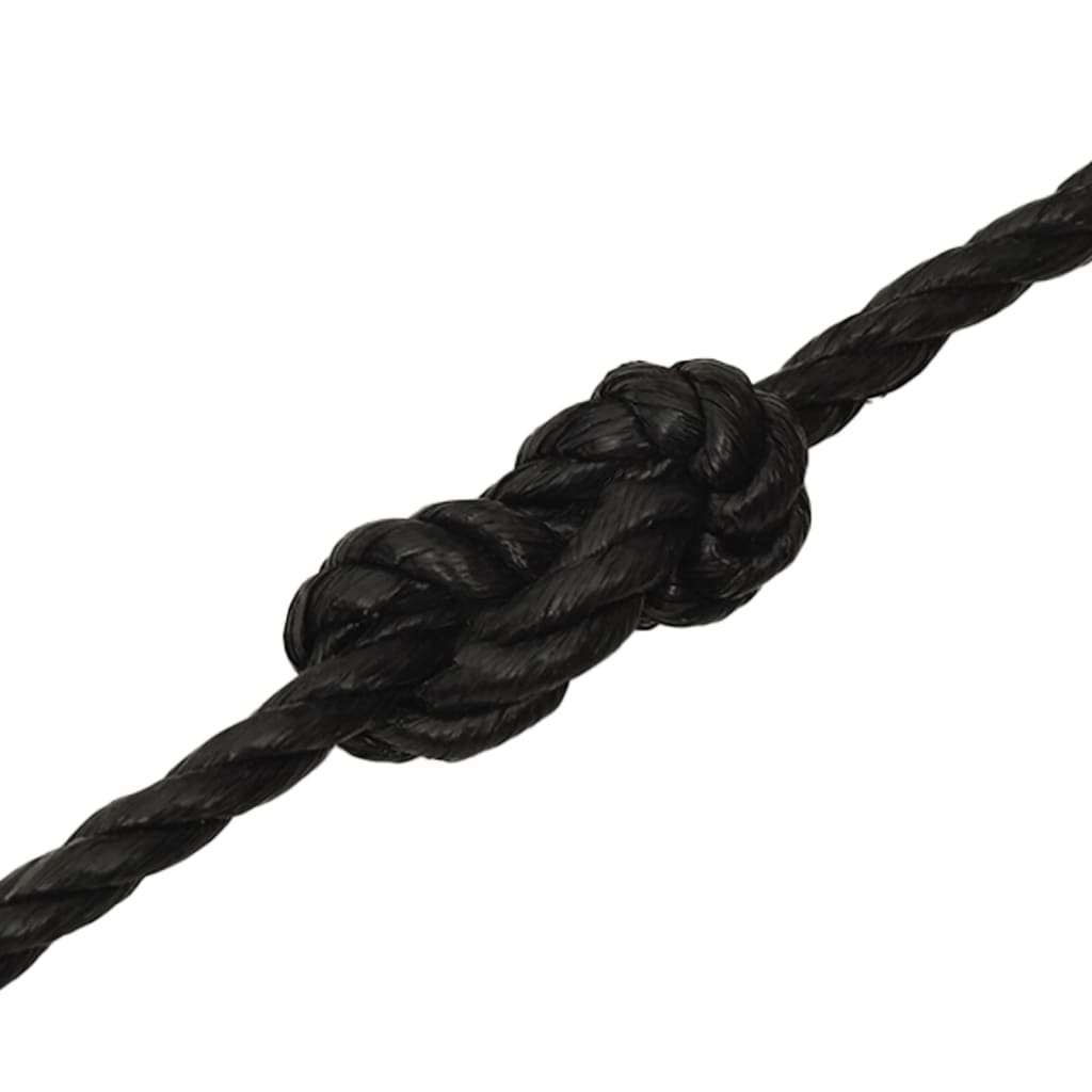 Radno uže crni 12 mm 25 m od polipropilena