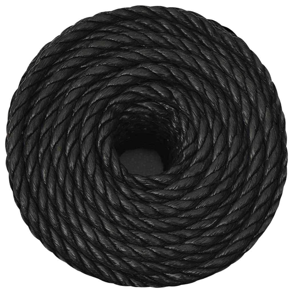 Radno uže crni 12 mm 500 m od polipropilena