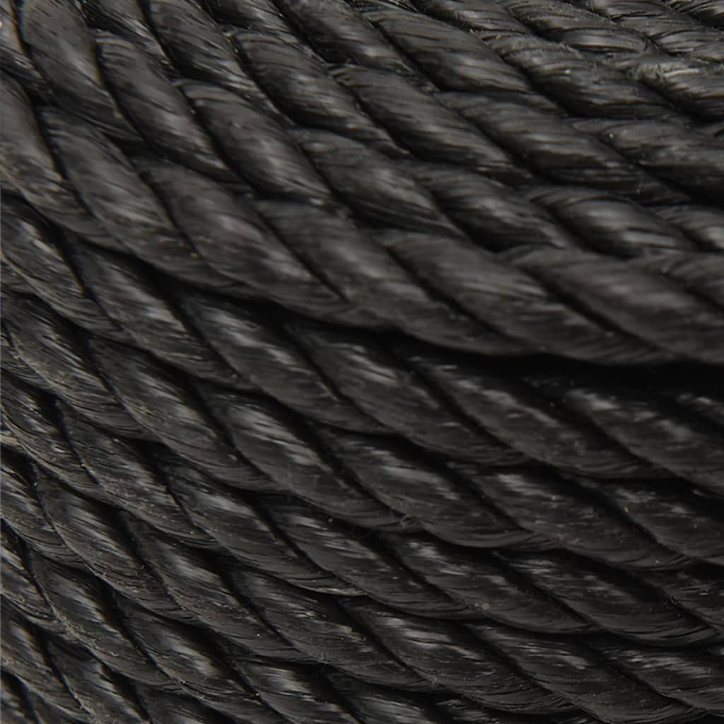 Radno uže crni 20 mm 50 m od polipropilena