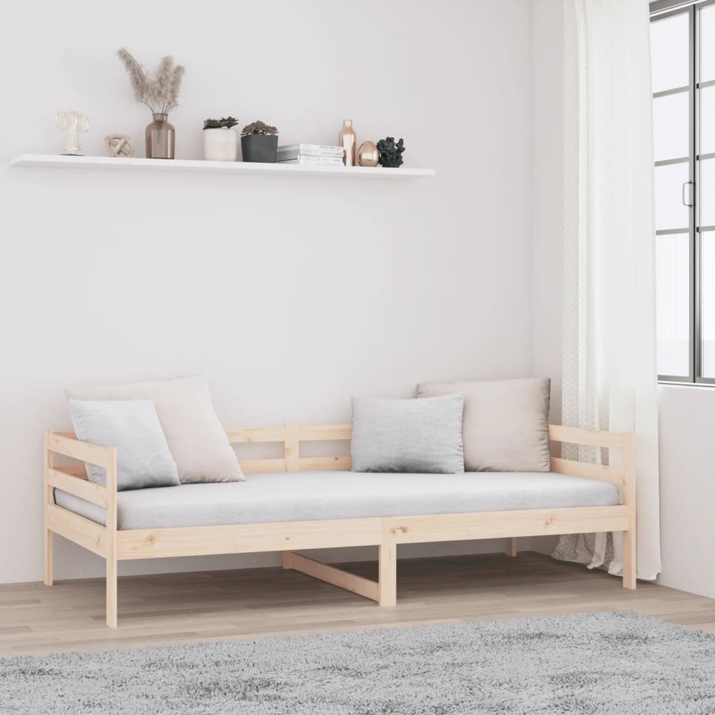 Dnevni krevet bez madraca 80 x 200 cm od masivne borovine