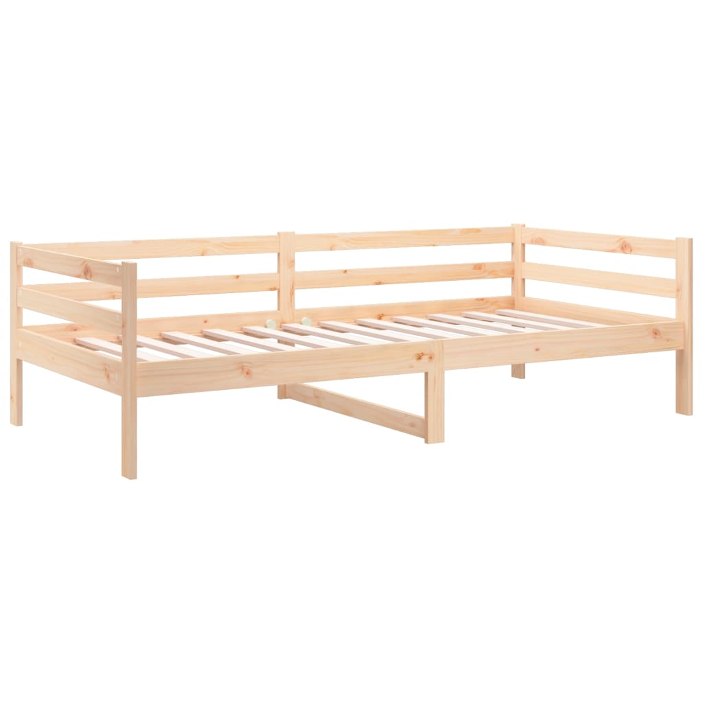 Dnevni krevet bez madraca 80 x 200 cm od masivne borovine