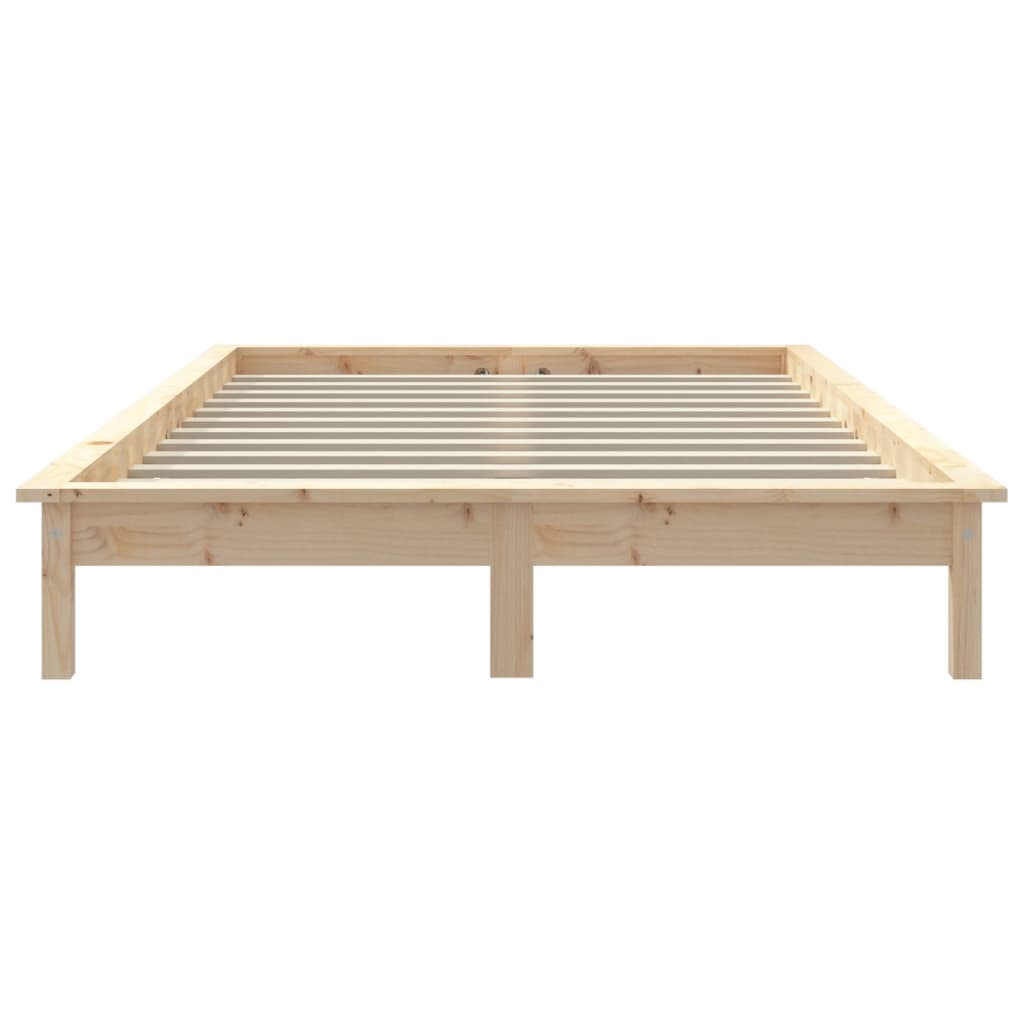 Okvir za krevet 120 x 200 cm od masivne borovine