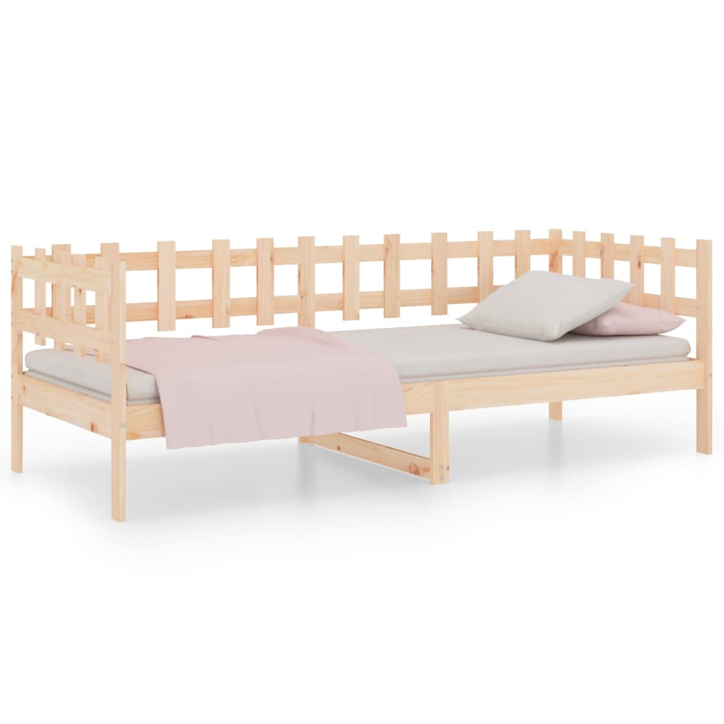 Dnevni krevet bez madraca 90 x 200 cm od masivne borovine