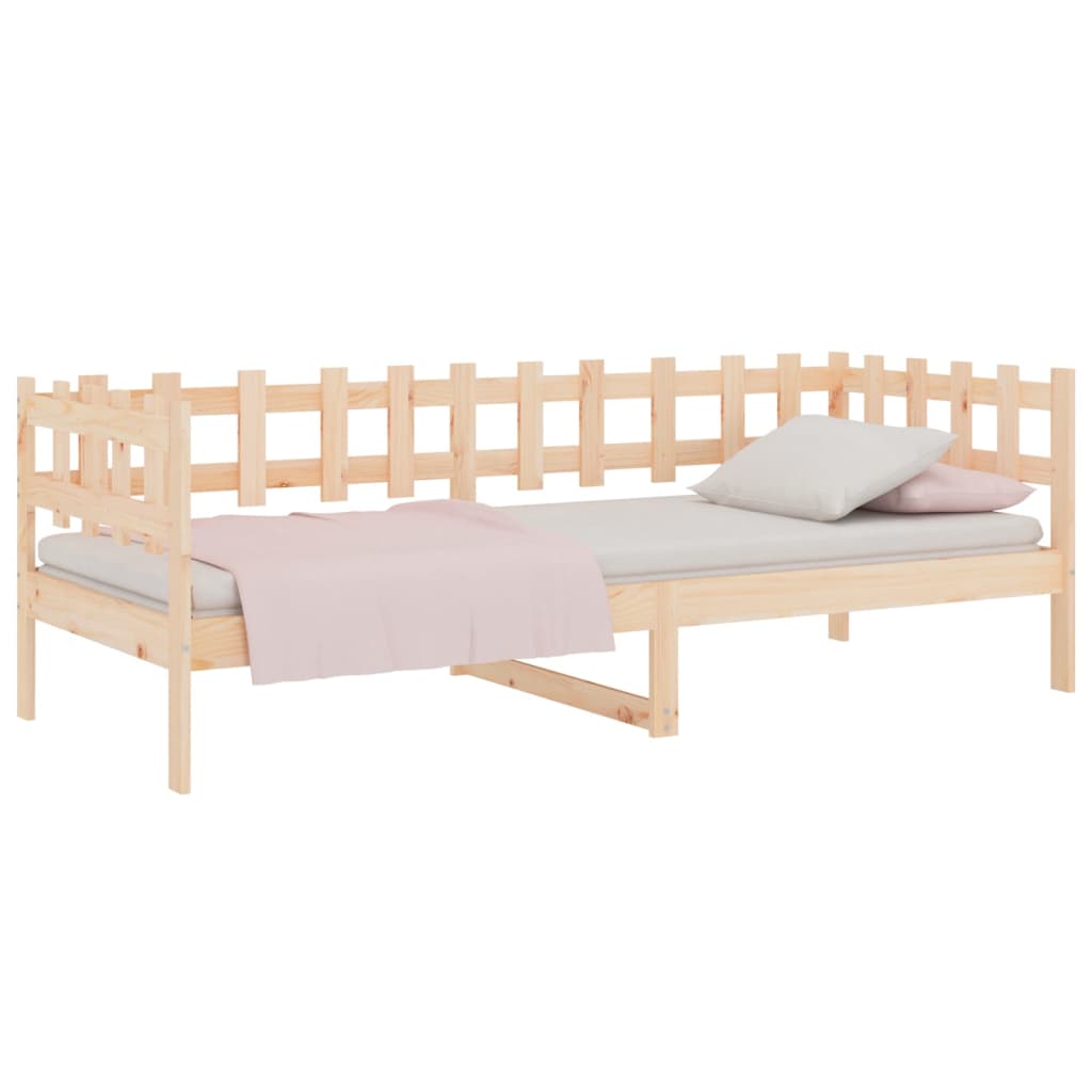 Dnevni krevet bez madraca 90 x 200 cm od masivne borovine