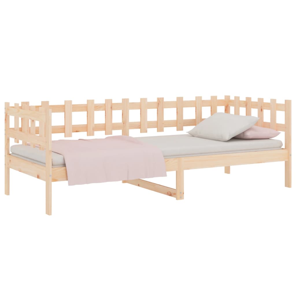 Dnevni krevet bez madraca 90 x 190 cm od masivne borovine