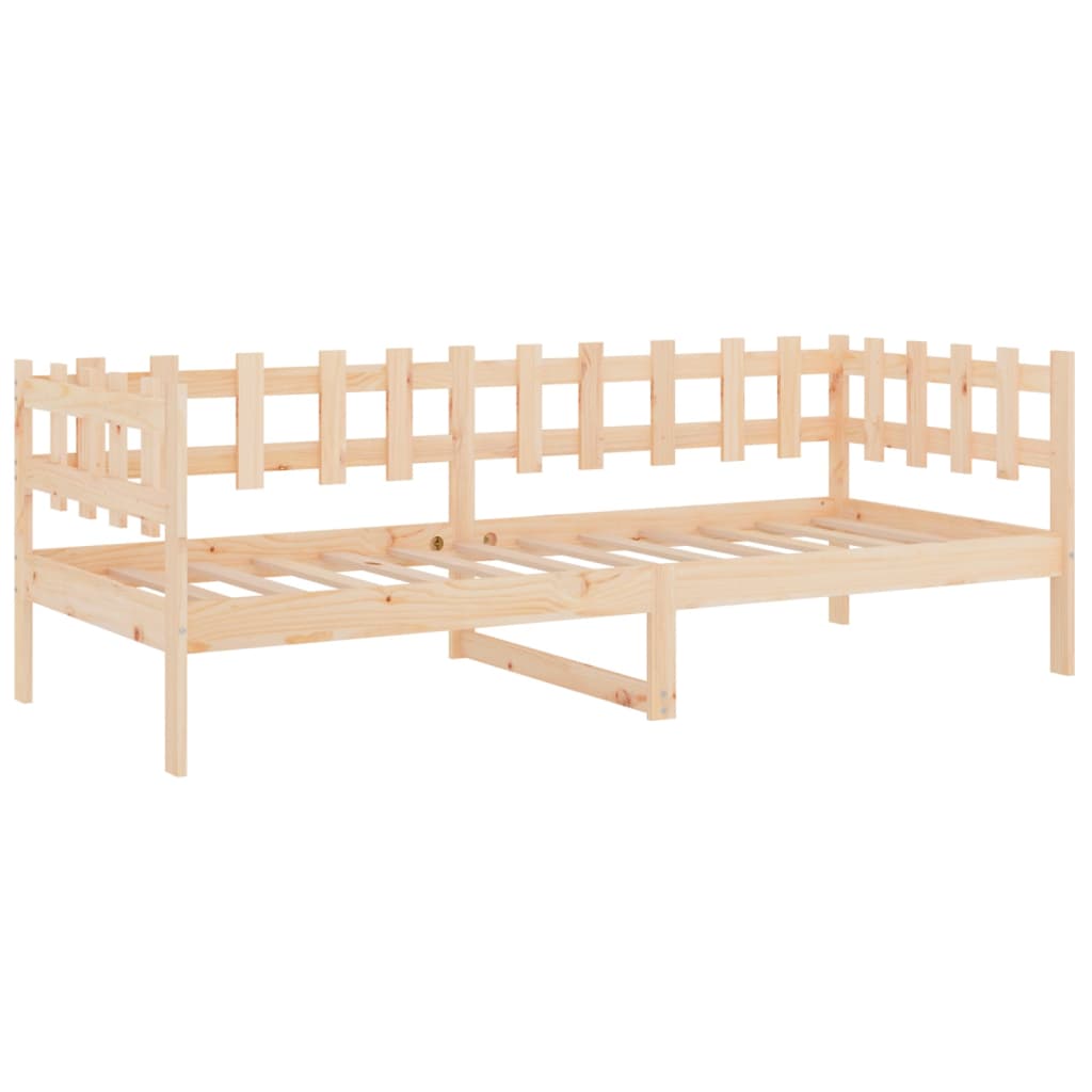 Dnevni krevet bez madraca 90 x 190 cm od masivne borovine