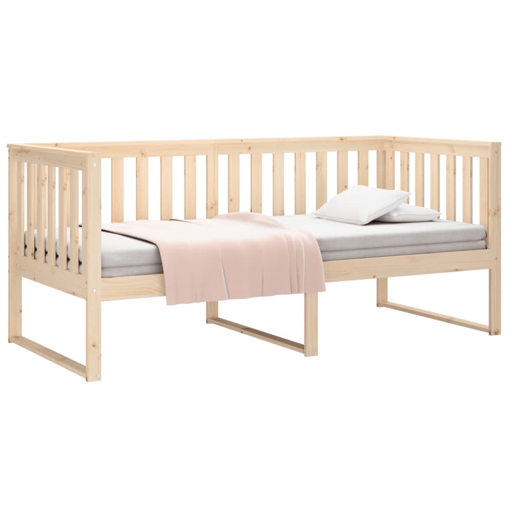 Dnevni krevet bez madraca 90 x 190 cm od masivne borovine