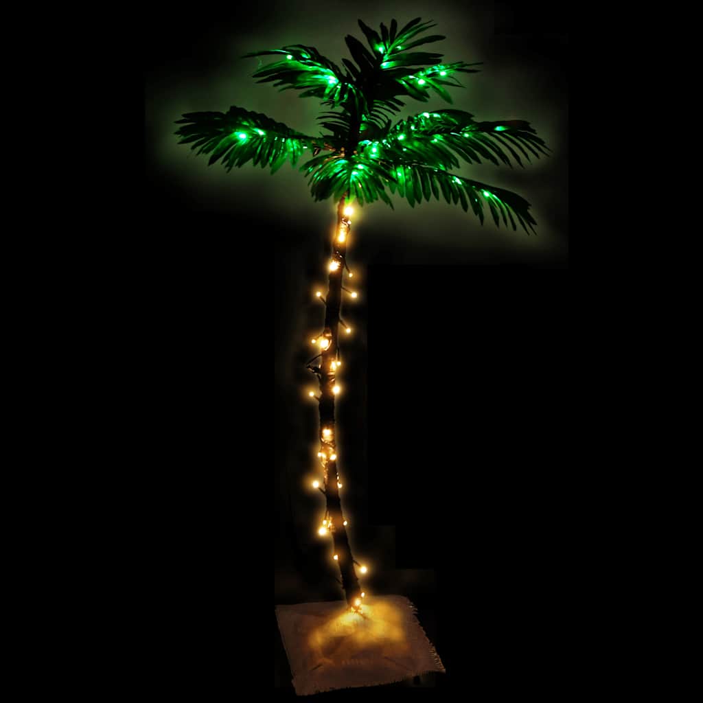 LED palma topla bijela 72 LED žarulje 120 cm