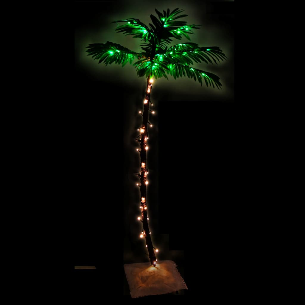 LED palma topla bijela 88 LED žarulje 150 cm