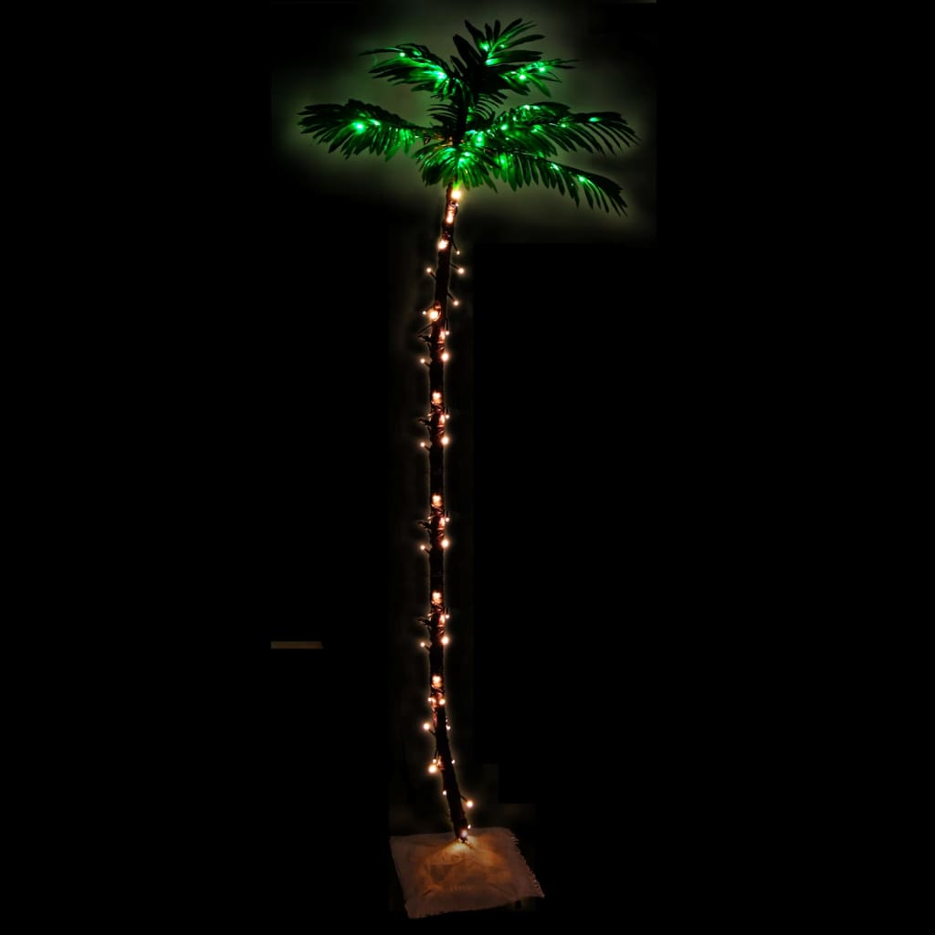 LED palma topla bijela 252 LED žarulje 400 cm