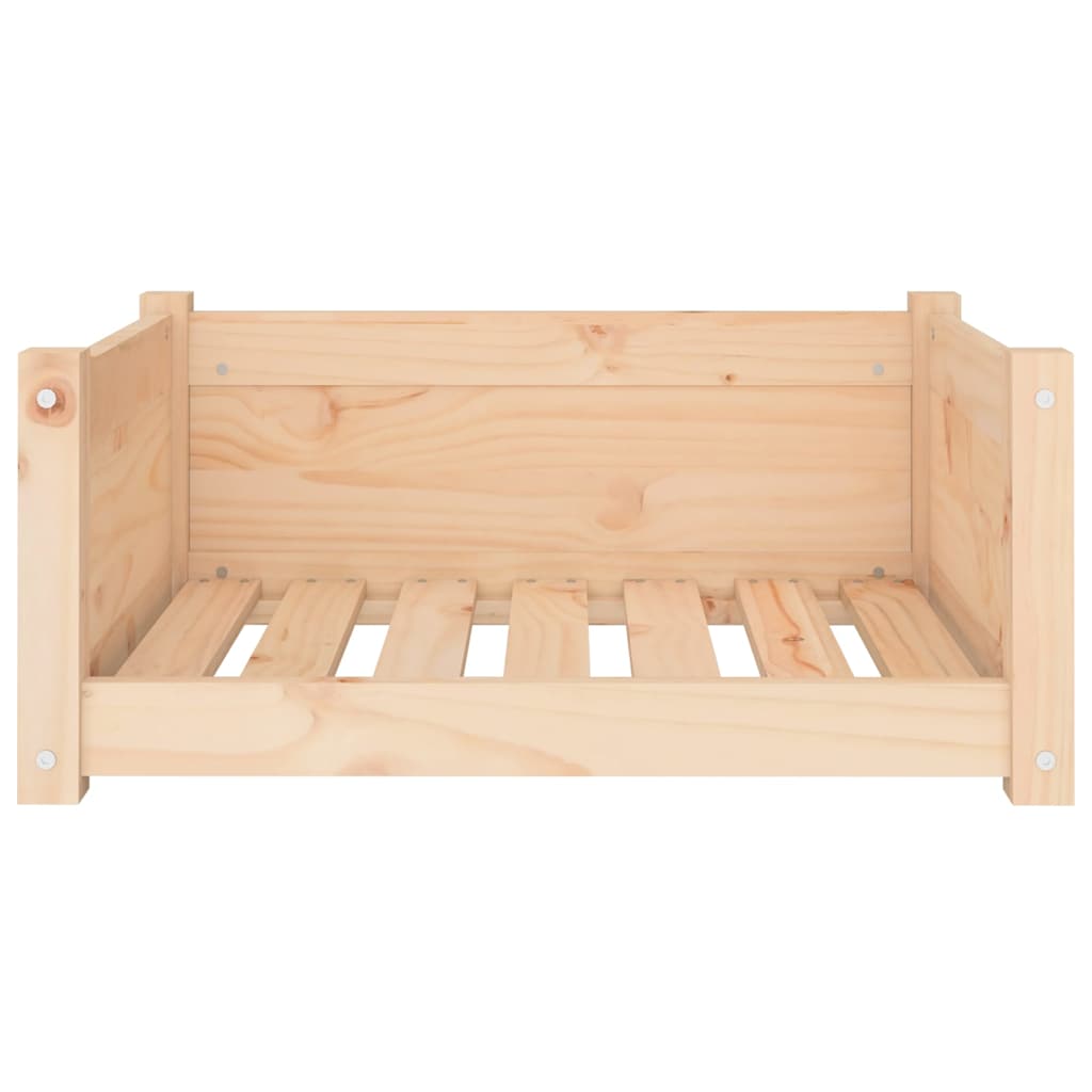 Krevet za pse 65,5x50,5x28 cm Masivni borov drvo