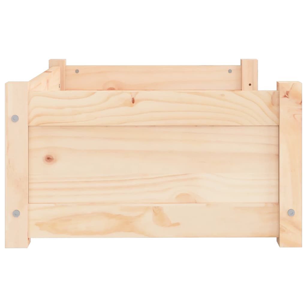 Krevet za pse 65,5x50,5x28 cm Masivni borov drvo