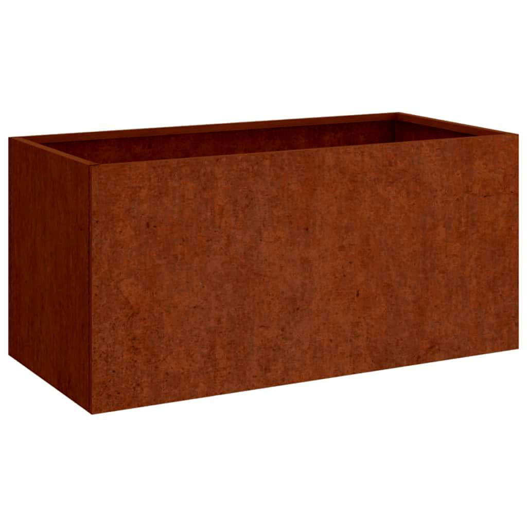 Sadilica 62x30x29 cm od čelika COR-TEN