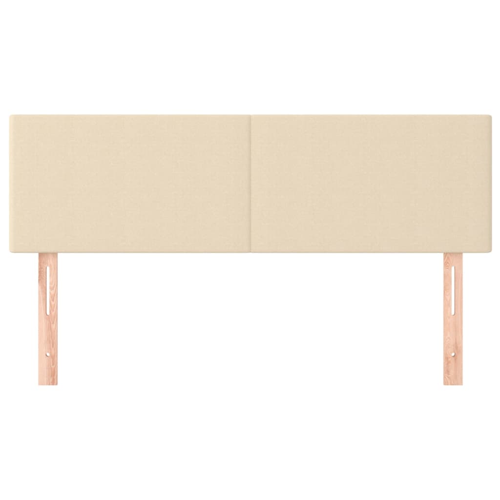 Uzglavlja krem 144x5x78/88 cm od tkanine