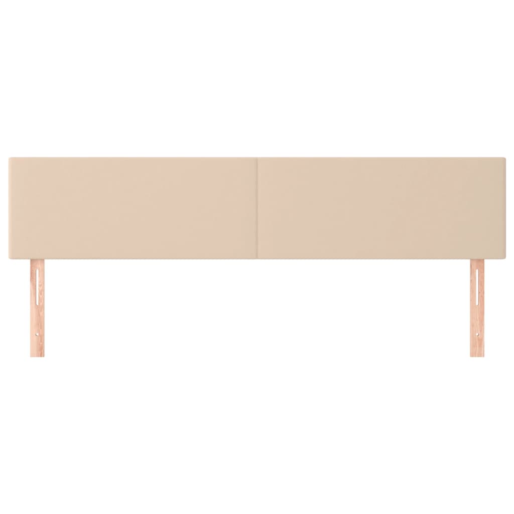 Uzglavlja cappuccina 200x5x78/88 cm od umjetne kože