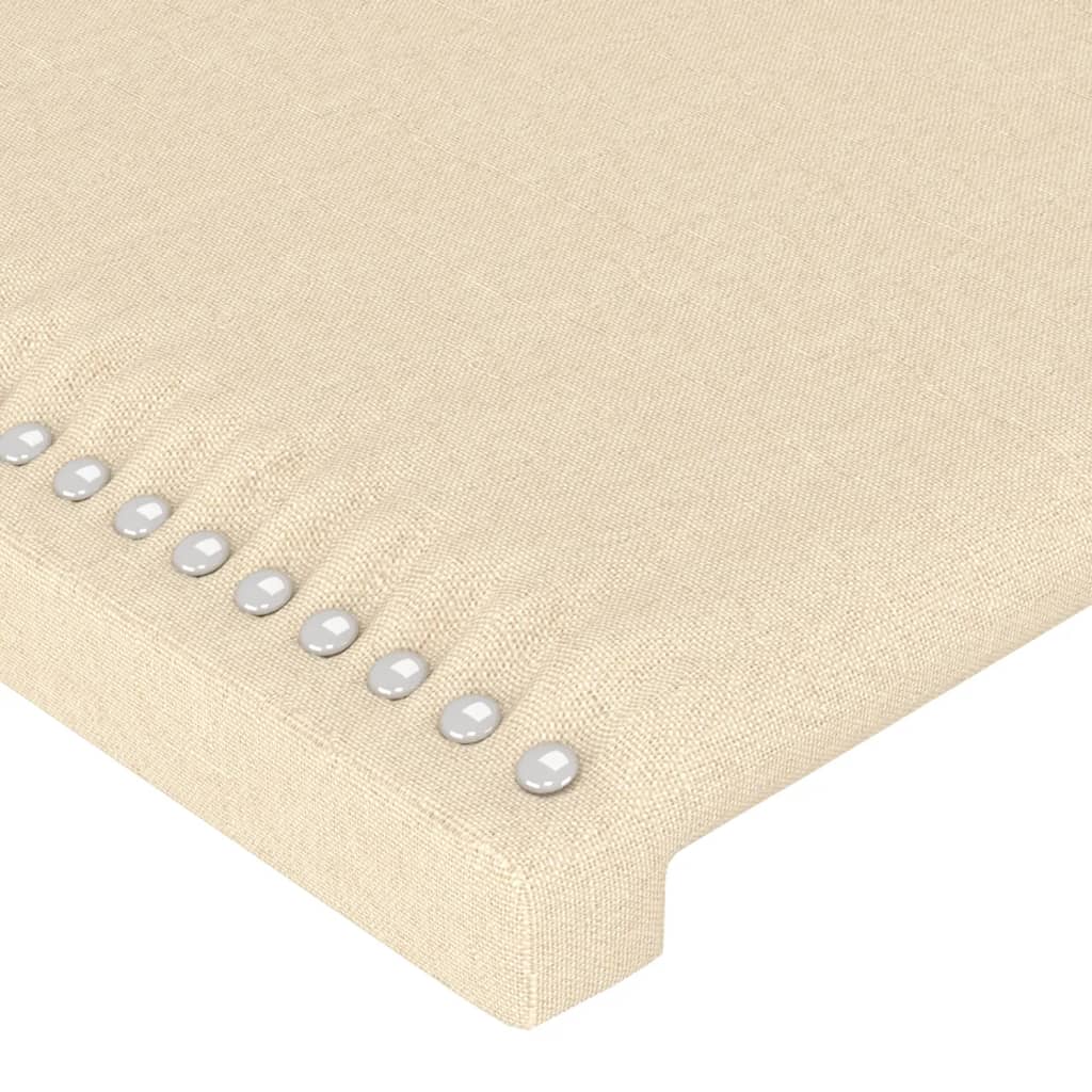 Uzglavlja krem 144x5x78/88 cm od tkanine