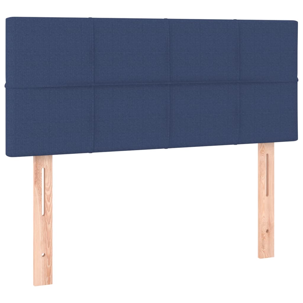 Uzglavlje plavo 90x5x78/88 cm od tkanine
