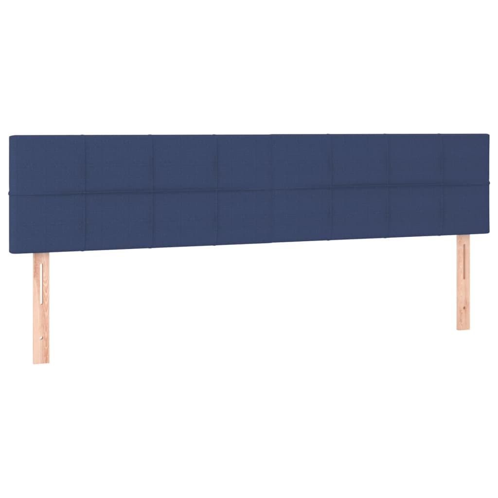 Uzglavlja plava 200x5x78/88 cm od tkanine