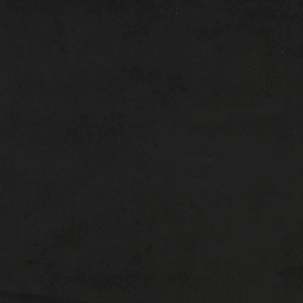 Uzglavlje crno 90x5x78/88 cm baršunasto