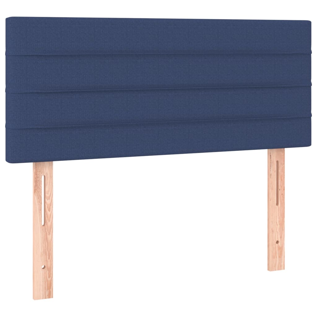 Uzglavlje plavo 100x5x78/88 cm od tkanine