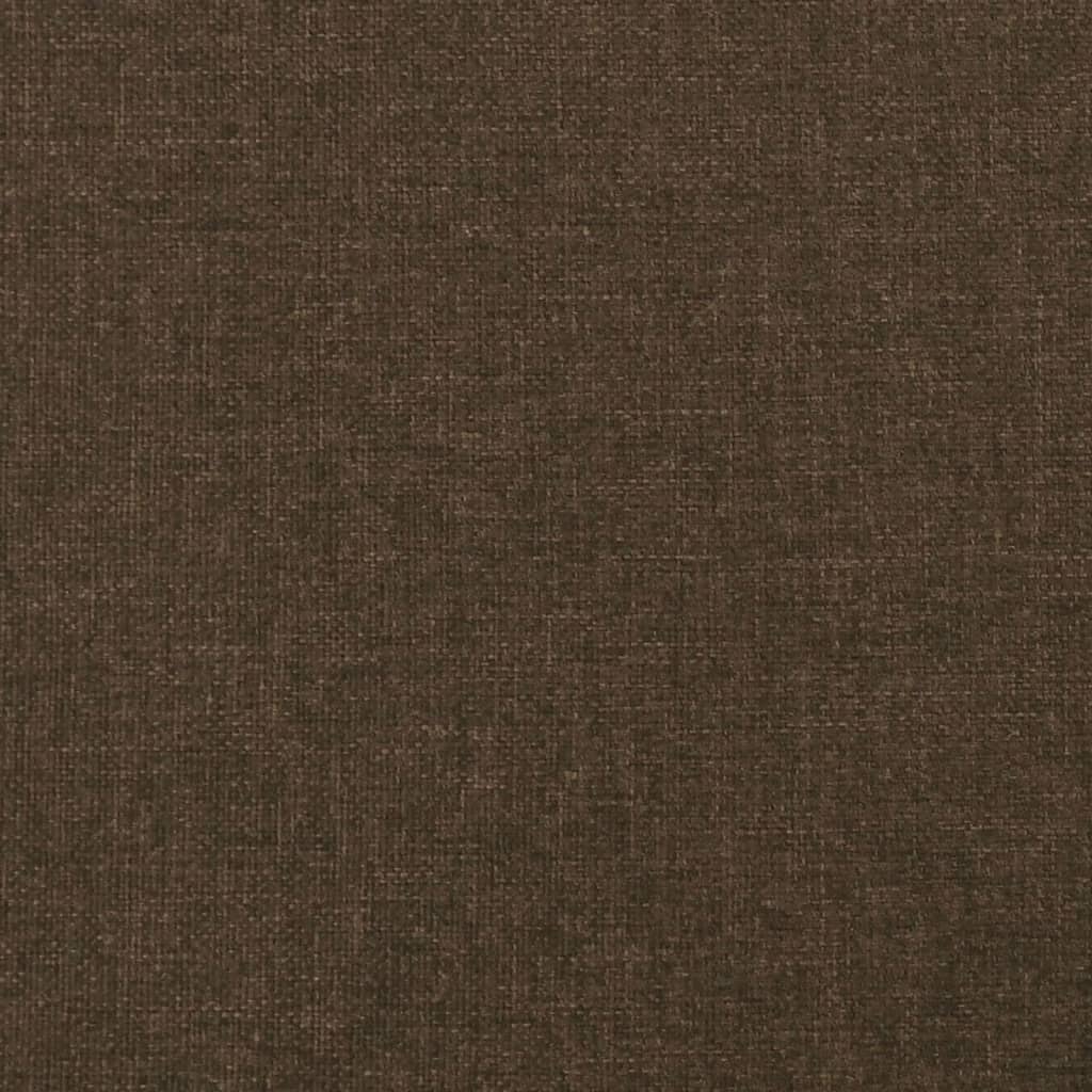 Uzglavlja tamnosmeđa 160x5x78/88 cm od tkanine