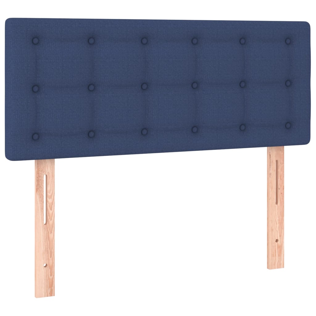 Uzglavlje plavo 100x5x78/88 cm od tkanine