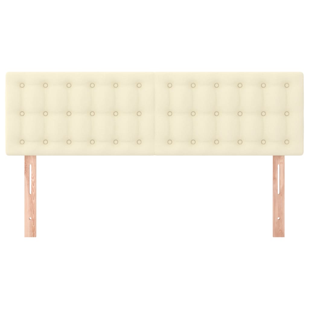Uzglavlja krem 144x5x78/88 cm od umjetne kože