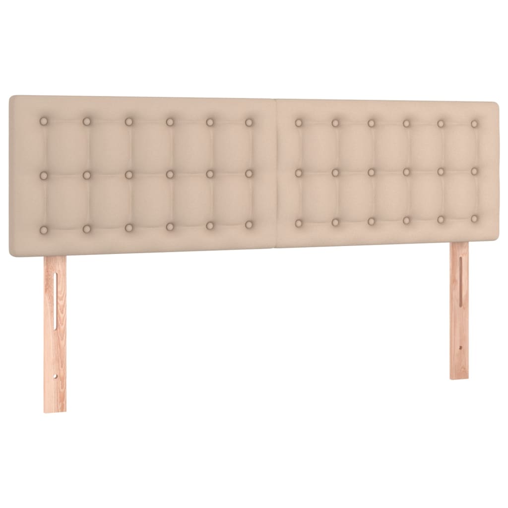 Uzglavlja cappuccina 144x5x78/88 cm od umjetne kože