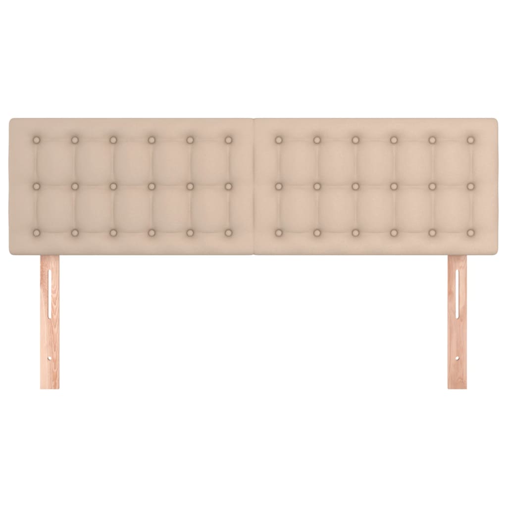 Uzglavlja cappuccina 144x5x78/88 cm od umjetne kože