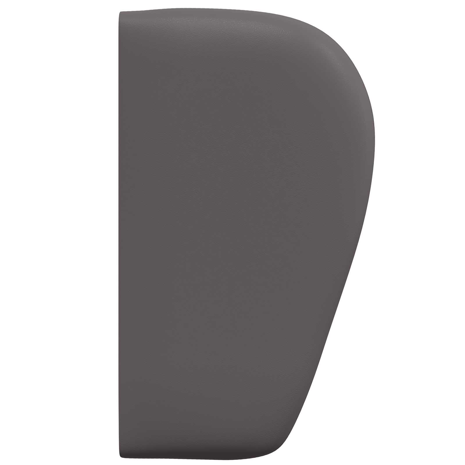 Uši uzglavlja Siva nijansa 40 x 23 x 6 cm PVC