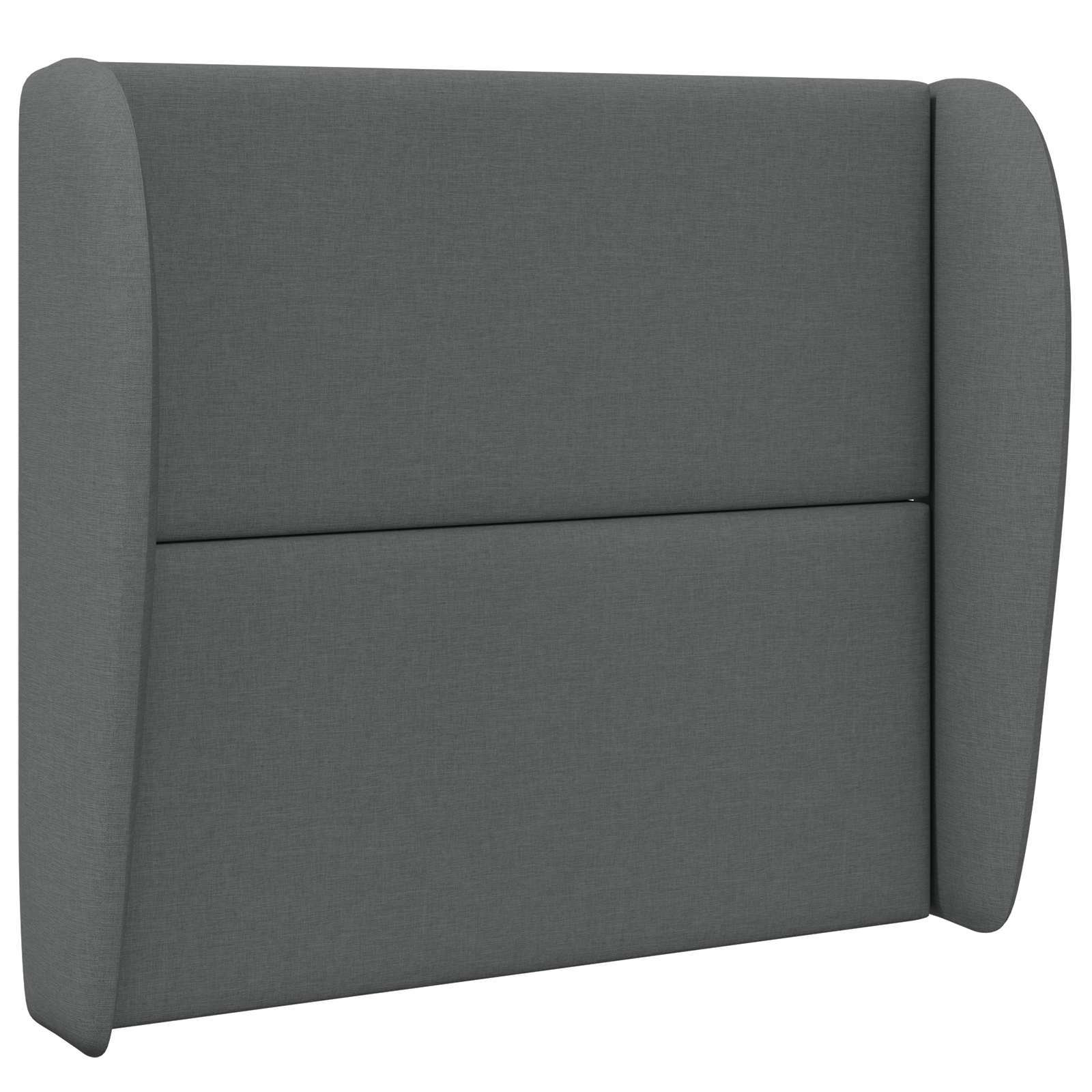 Uši uzglavlja Siva nijansa 80 x 23 x 6 cm tkanina