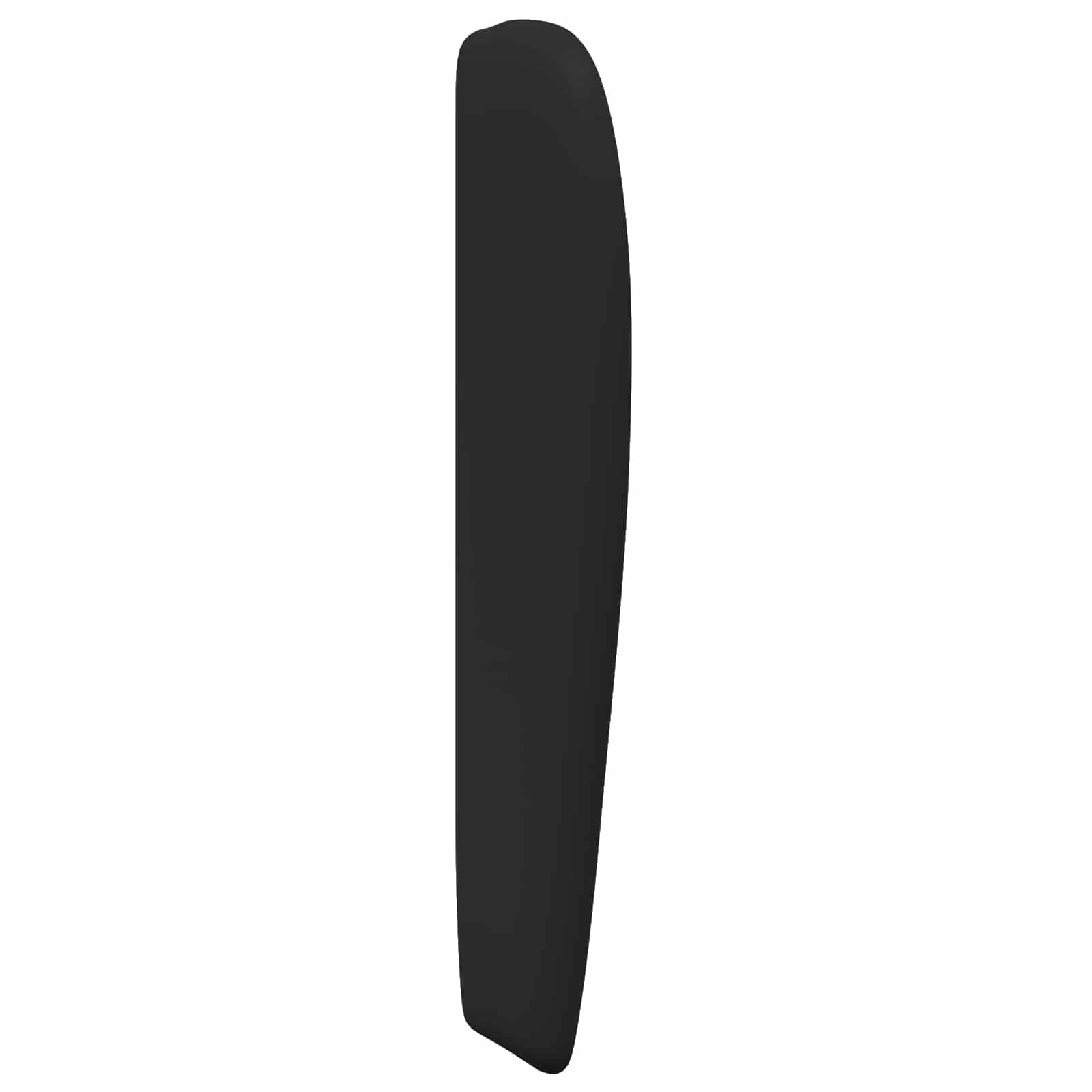 Uši uzglavlja Crna 80 x 23 x 6 cm PVC