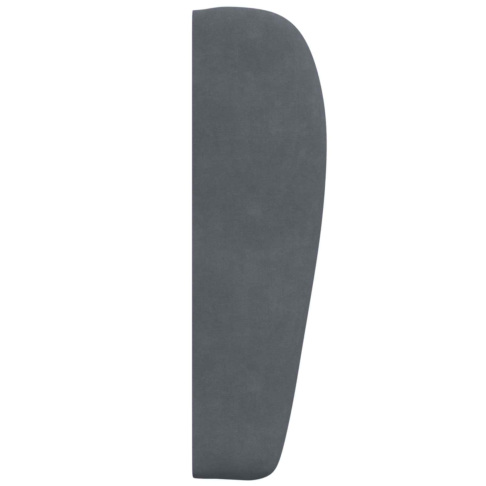 Uši uzglavlja Siva nijansa 80 x 23 x 6 cm Baršun