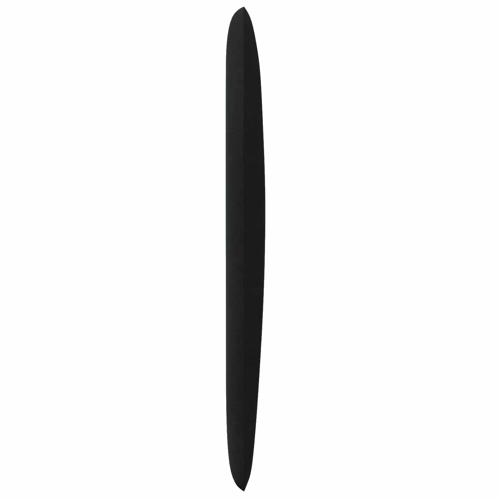 Uši uzglavlja Crna 80 x 23 x 6 cm Baršun
